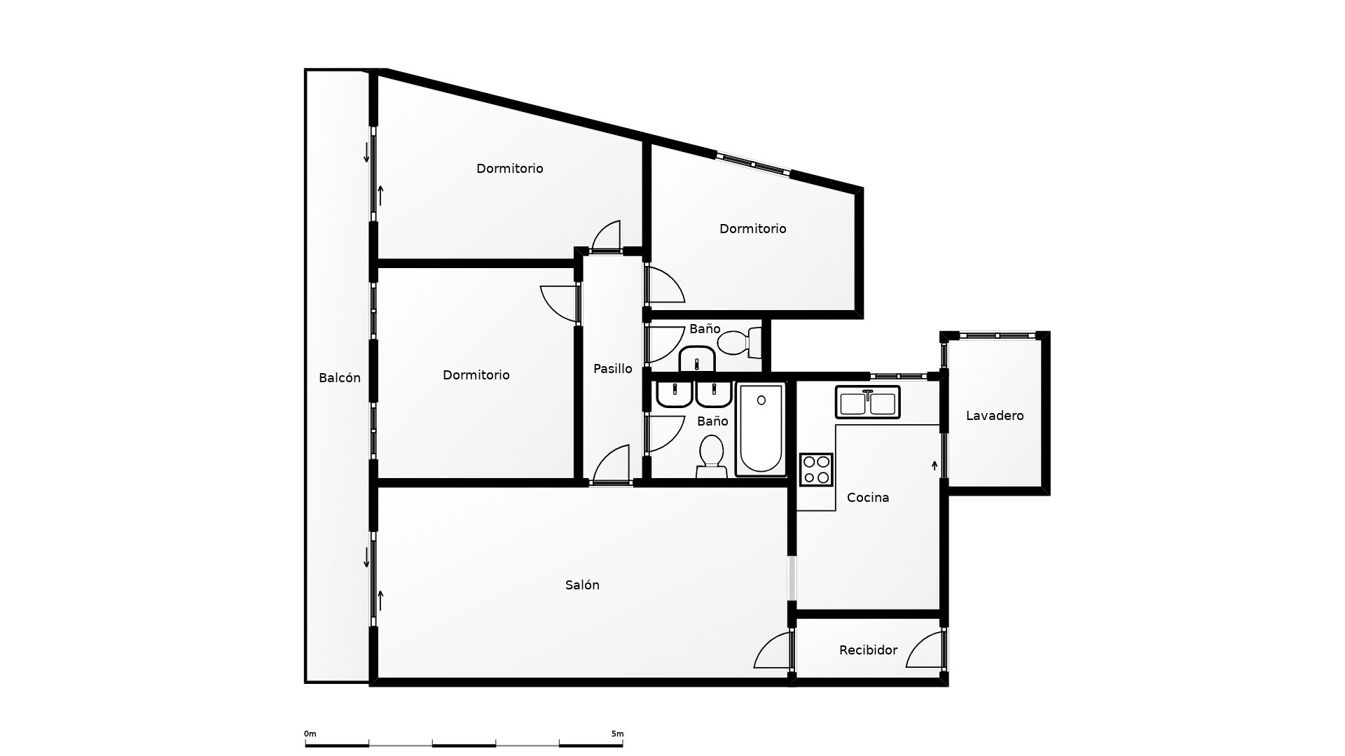 Wohnung in Montcada i Reixac, Barcelona, Spanien 3 Schlafzimmer, 113 m2 Nr. 168510