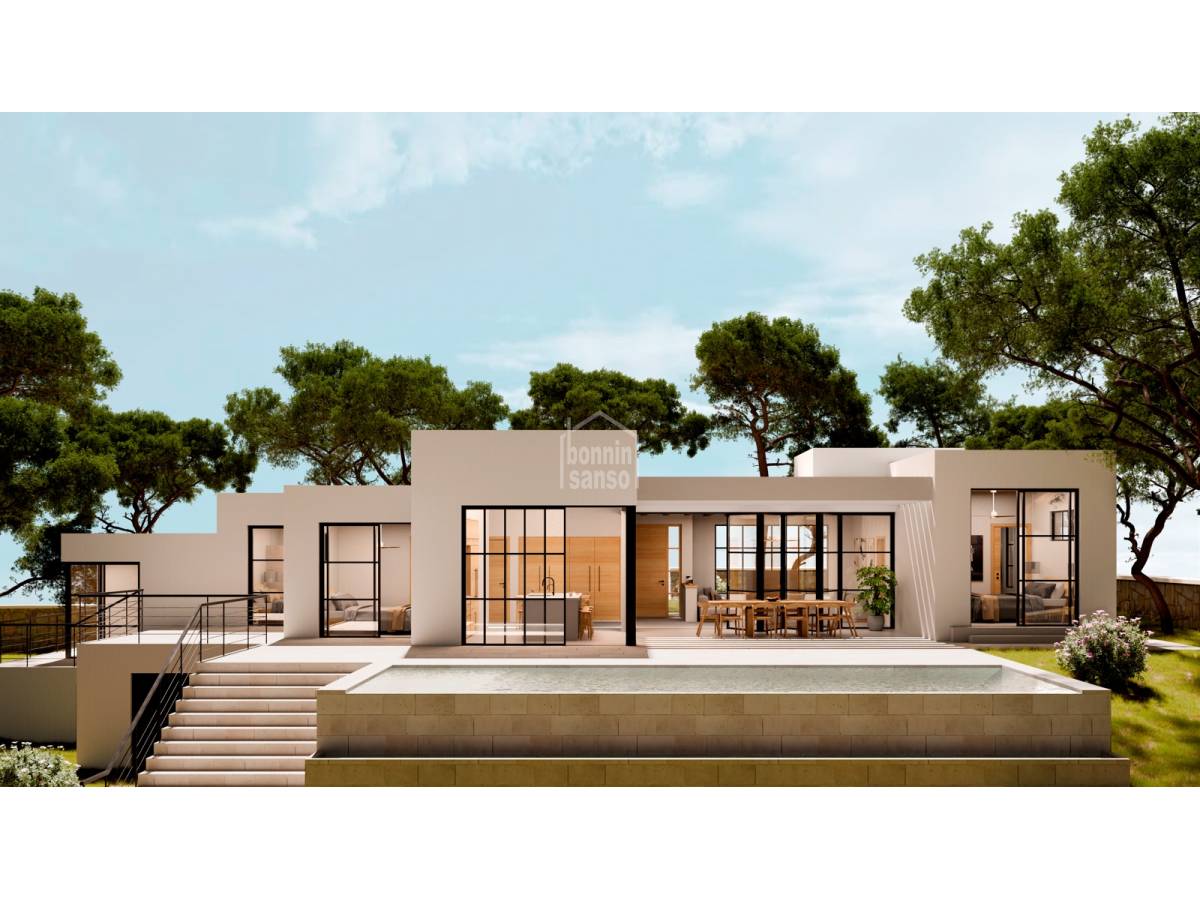 Land plot in Es Mercadal, Menorca, Spain 4 bedrooms, 270 sq.m. No. 138834