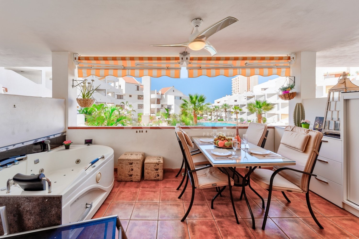 Apartament w Los Cristianos, Tenerife, Hiszpania 1 sypialnia, 50 mkw. nr 103102