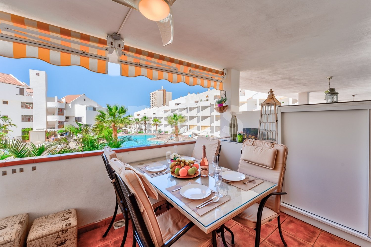 Apartament w Los Cristianos, Tenerife, Hiszpania 1 sypialnia, 50 mkw. nr 103102