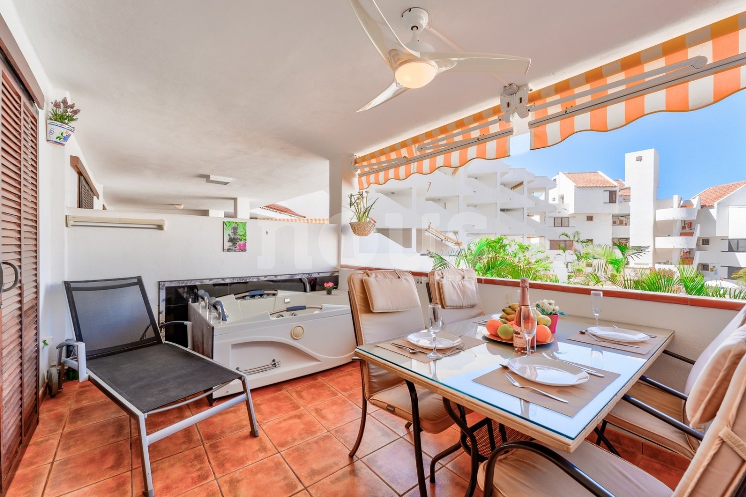 Apartament w Los Cristianos, Tenerife, Hiszpania 1 sypialnia, 50 mkw. nr 103102