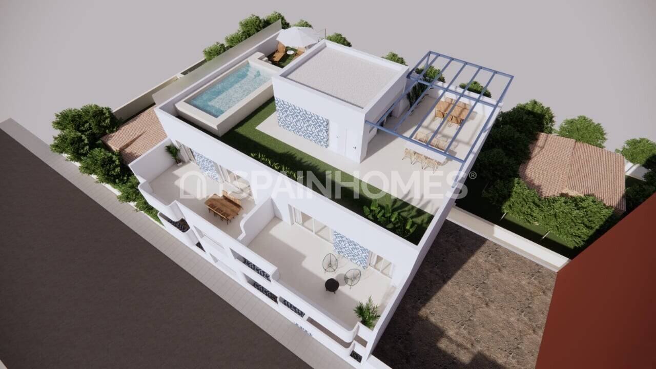 Appartamento a Pilar de la Horadada, Alicante, Spagna 1 camera da letto, 55 mq. N° 143871