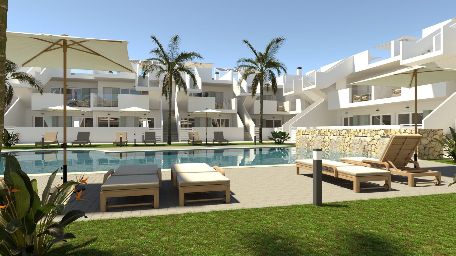 Bungalow a Roldan, Murcia, Spagna 3 camere da letto, 82 mq. N° 194242