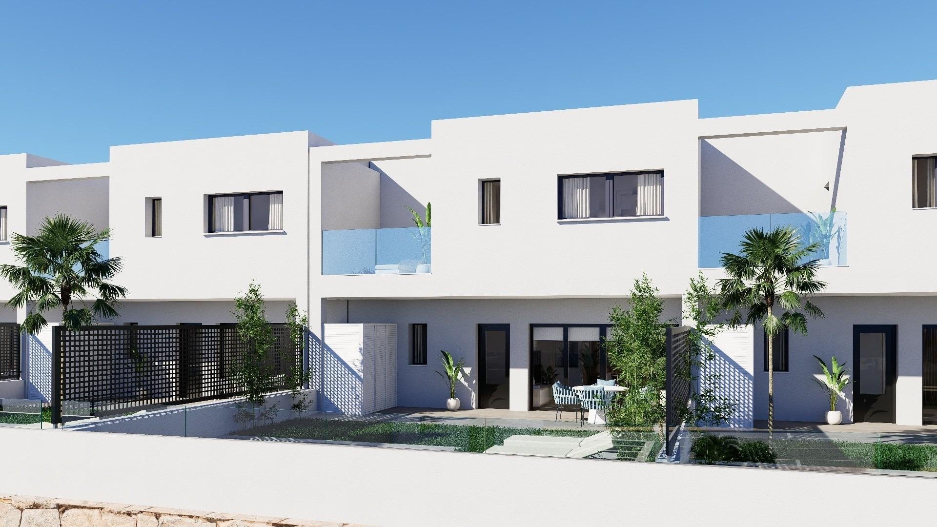 Radhus i Mojacar, Almeria, Spanien 3 sovrum, 168 kvm. Nr. 194246