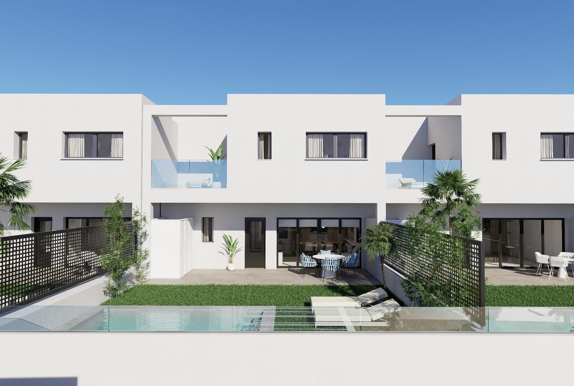 Radhus i Mojacar, Almeria, Spanien 3 sovrum, 168 kvm. Nr. 194246