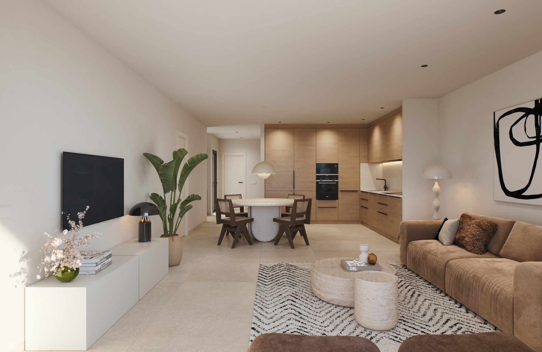 Apartamento en Dehesa De Campoamor, Alicante, España 3 dormitorios, 133 m2 No. 154485