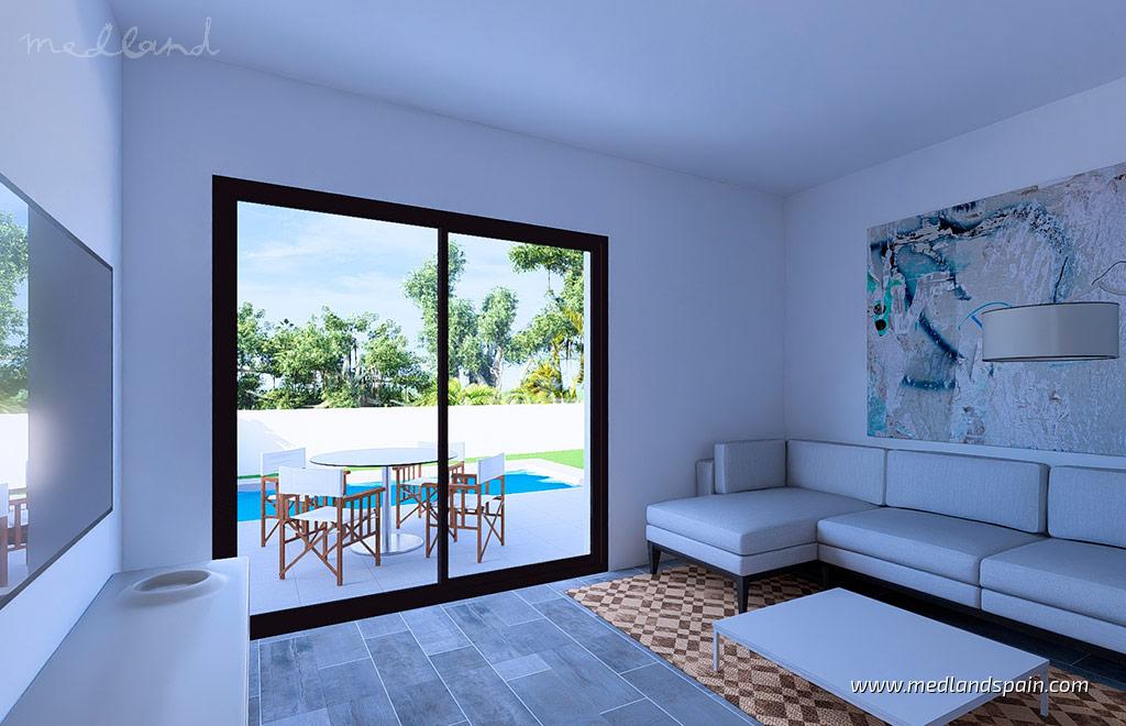 Villa in Daya Nueva, Alicante, Spain 3 bedrooms, 130 sq.m. No. 196877