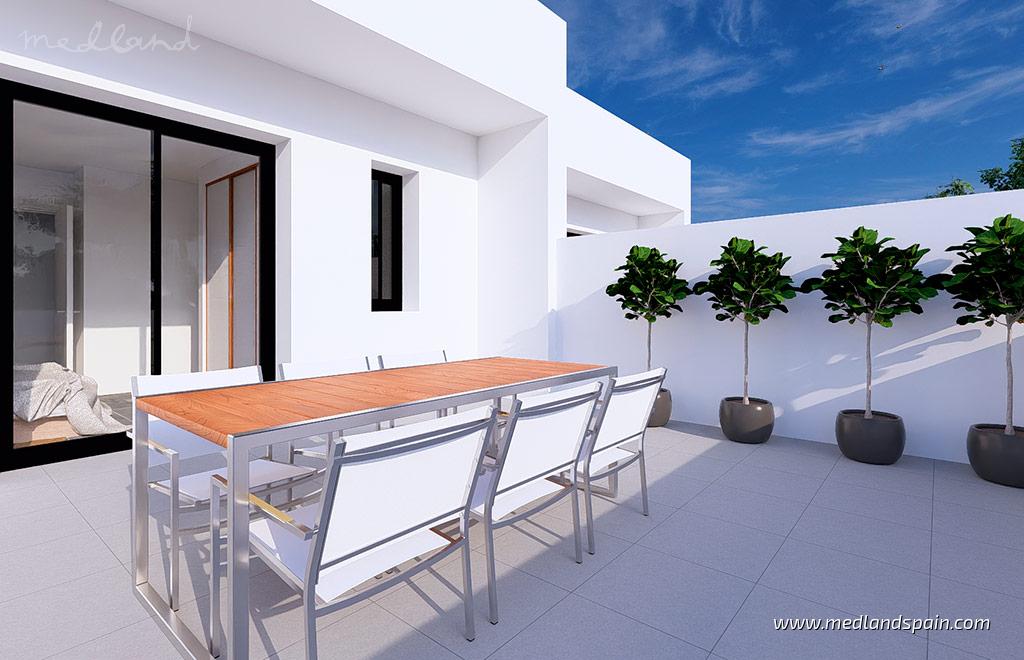 Villa in Daya Nueva, Alicante, Spain 3 bedrooms, 130 sq.m. No. 196877