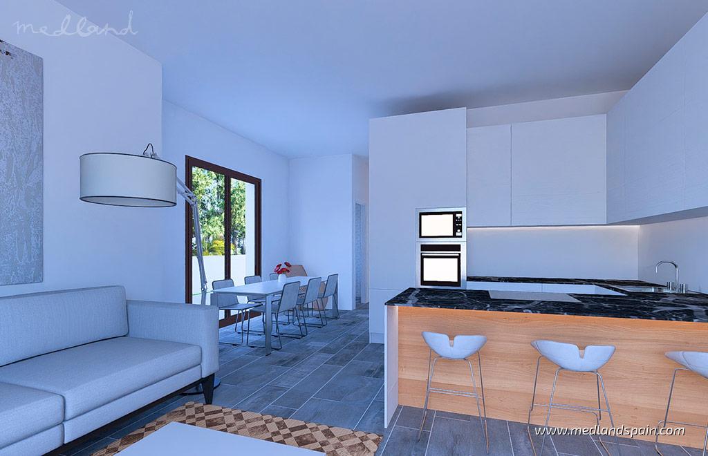 Villa in Daya Nueva, Alicante, Spain 3 bedrooms, 130 sq.m. No. 196877