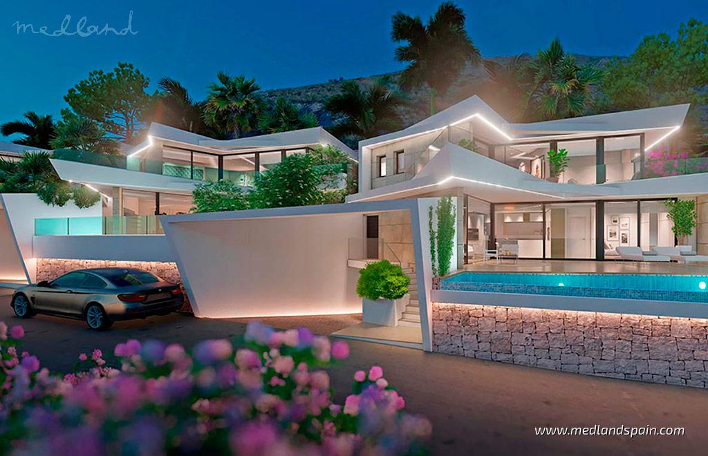 Villa in Moraira, Alicante, Spain 3 bedrooms, 270 sq.m. No. 196878