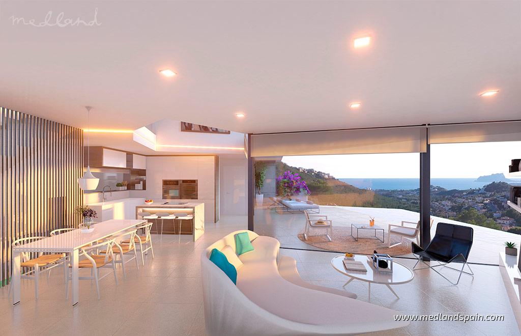 Villa in Moraira, Alicante, Spain 3 bedrooms, 270 sq.m. No. 196878