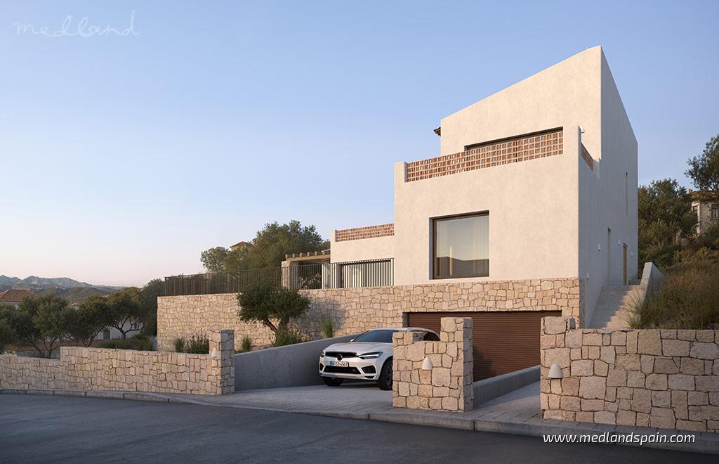 Villa in Alicante, Spain 3 bedrooms, 418 sq.m. No. 196882