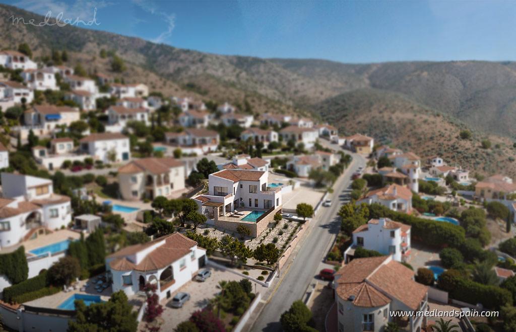 Villa in Alicante, Spain 3 bedrooms, 418 sq.m. No. 196882