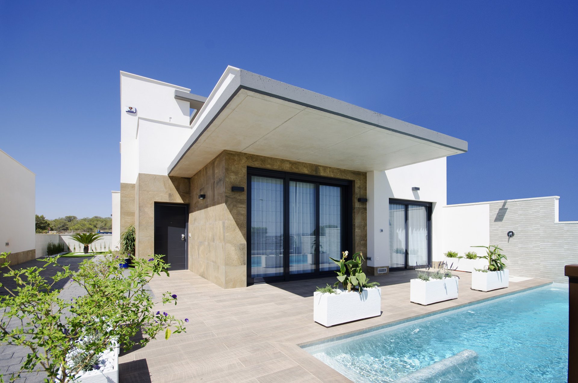 Huvila San Miguel de Salinas, Alicante, Espanja 4 makuuhuonetta, 135 m2 No. 163697
