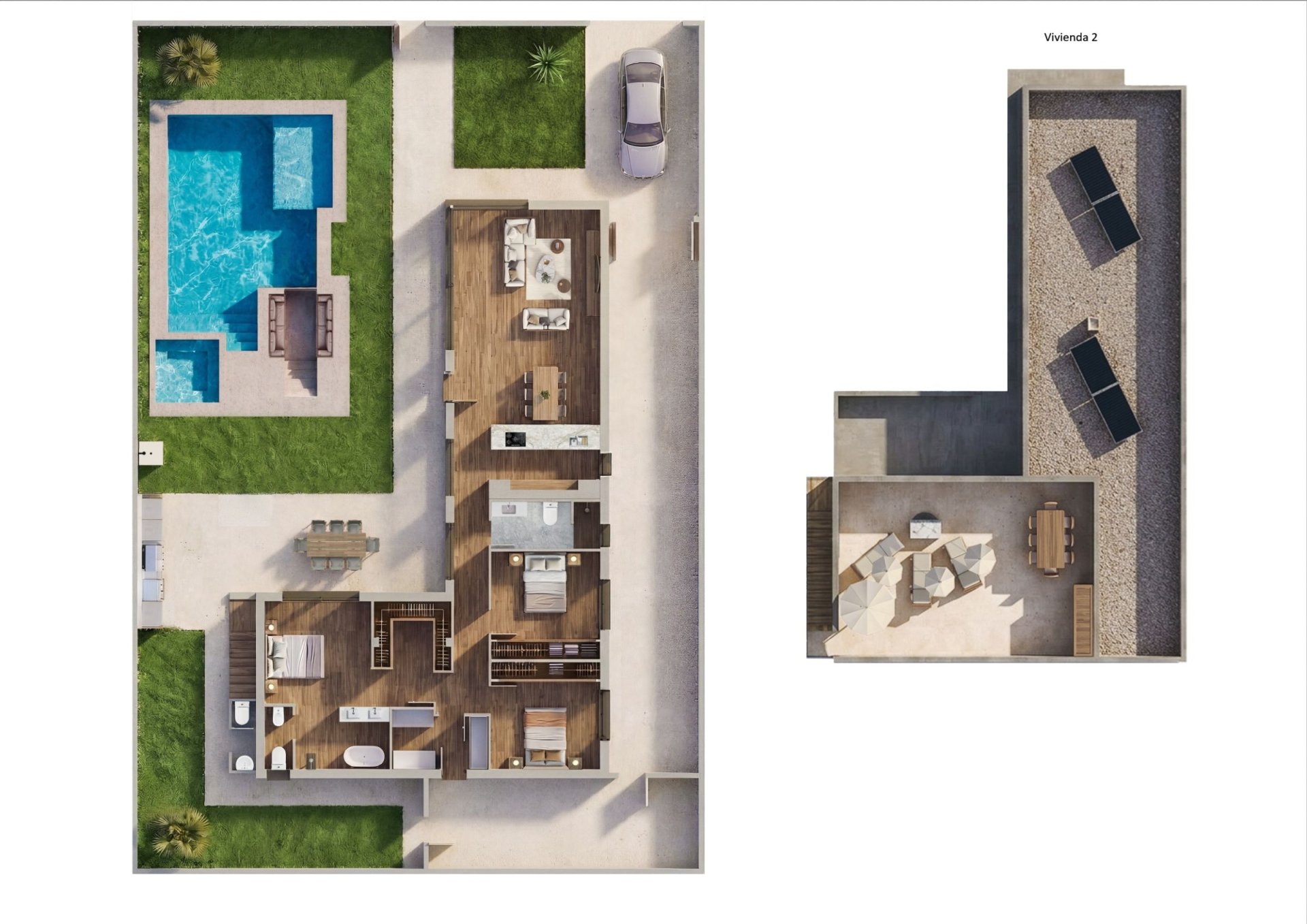 Villa à Sucina, Murcia, Espagne 3 chambres, 146 m2 No. 189341