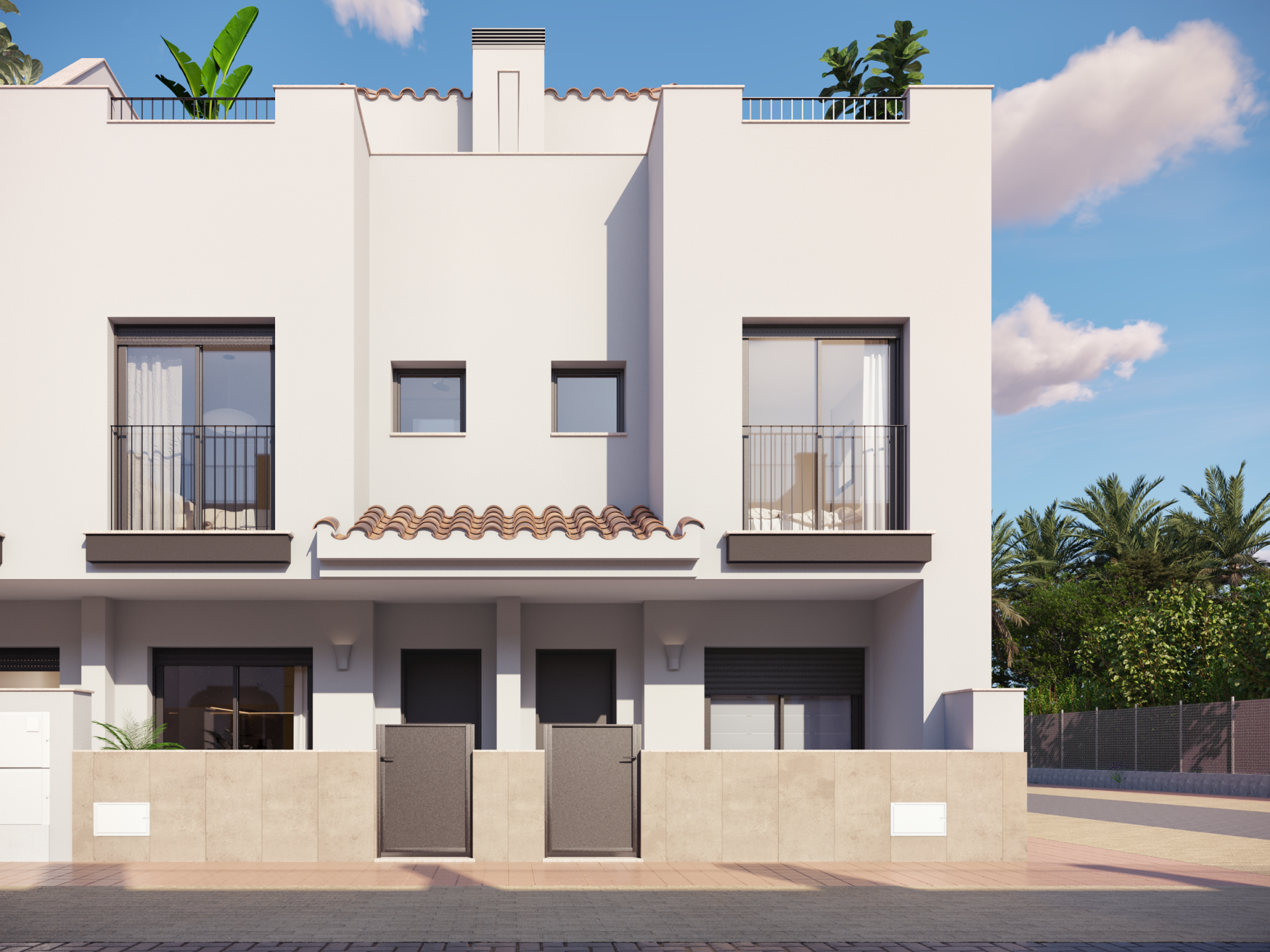 Townhouse in Santa Rosalia, Murcia, Spain 2 bedrooms, 77 sq.m. No. 189340