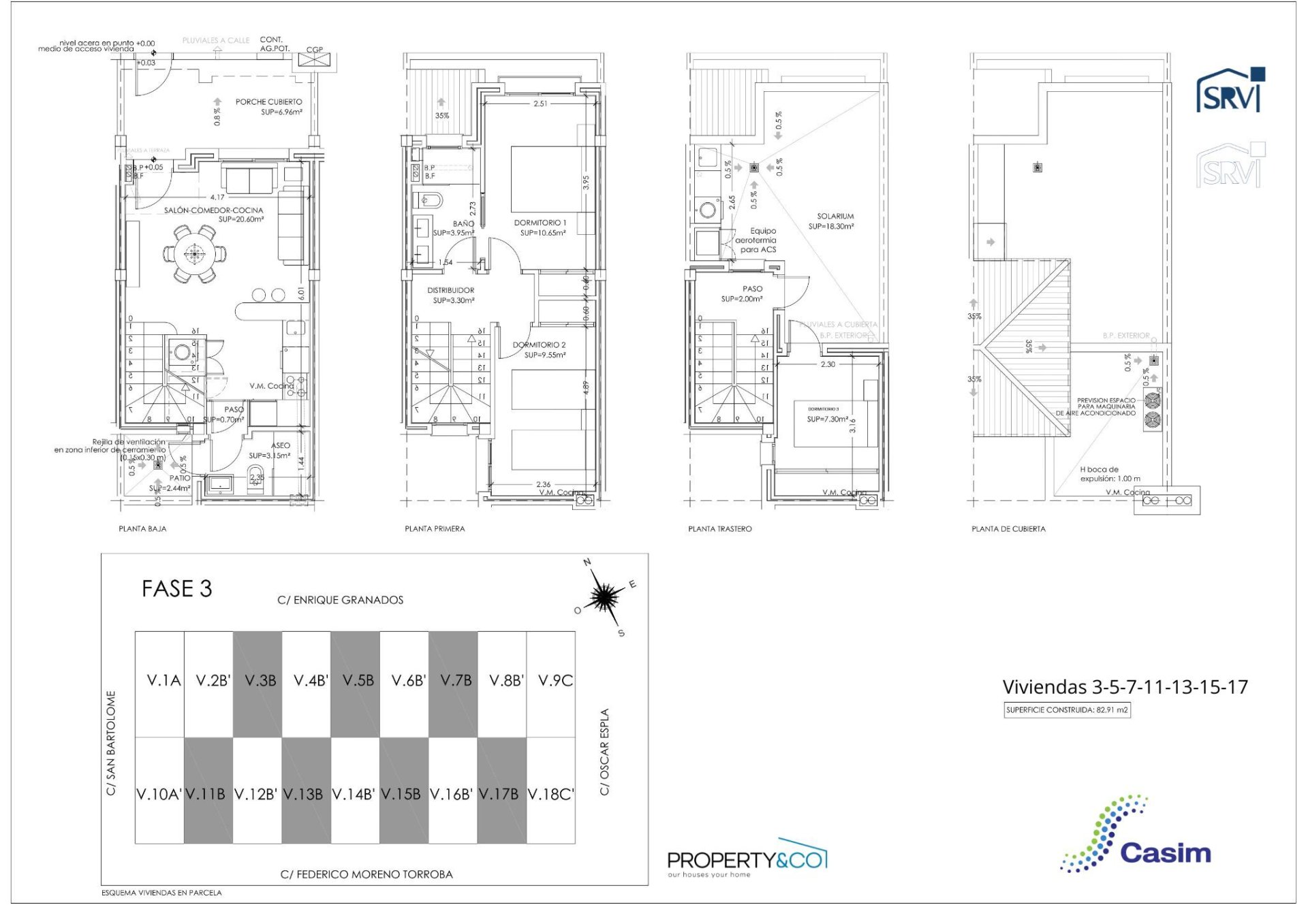 Townhouse in Santa Rosalia, Murcia, Spain 2 bedrooms, 77 sq.m. No. 189340