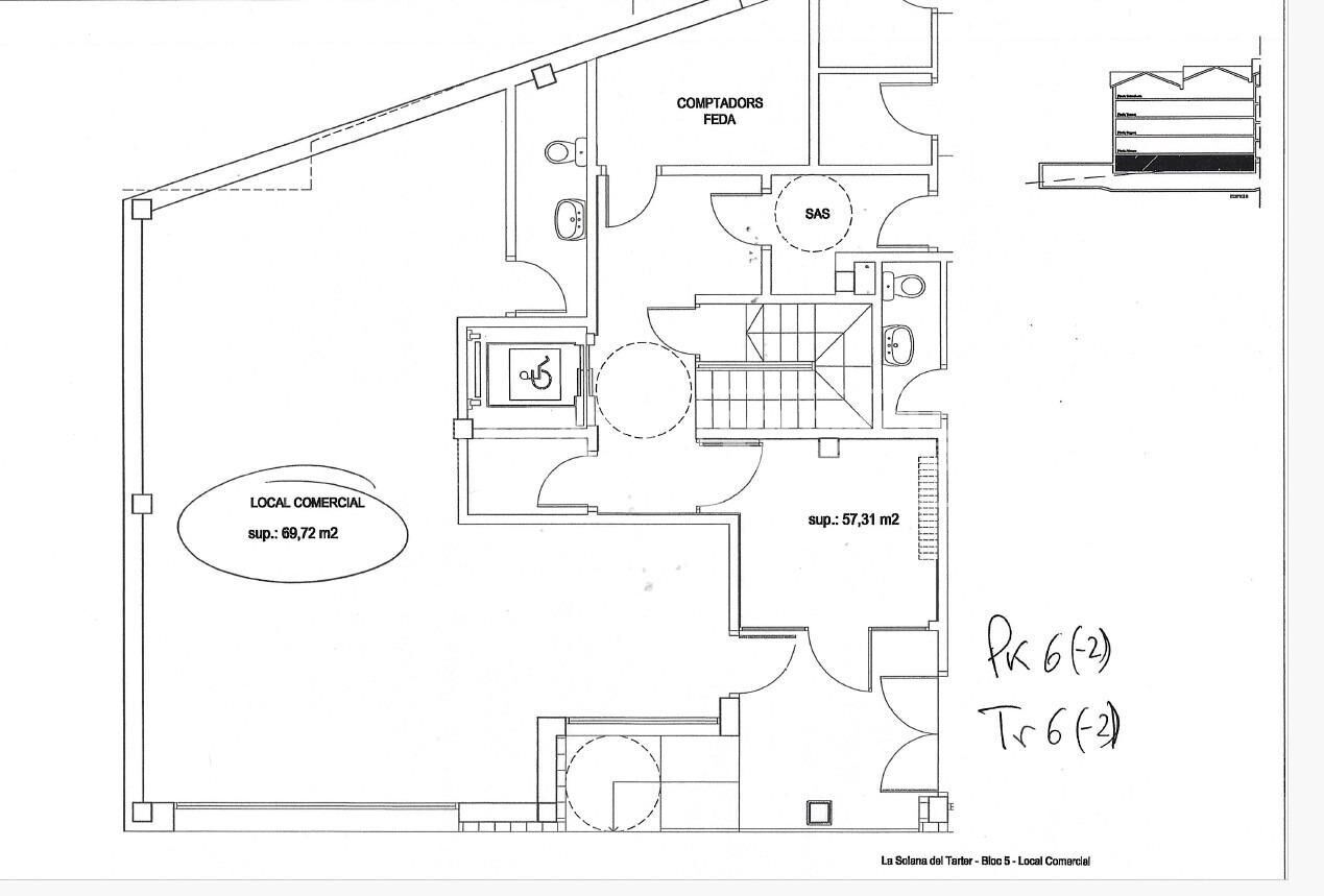 Commercial property in Principado De Andorra (Ninguna Poblacion Tiene C.P.), Lleida, Spain 75 sq.m. No. 158316