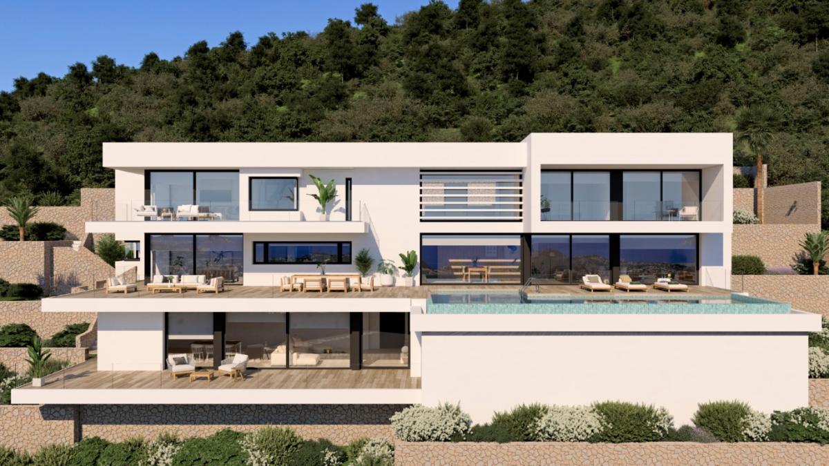 Villa in Benitachell, Alicante, Spain 5 bedrooms, 1401 sq.m. No. 78772