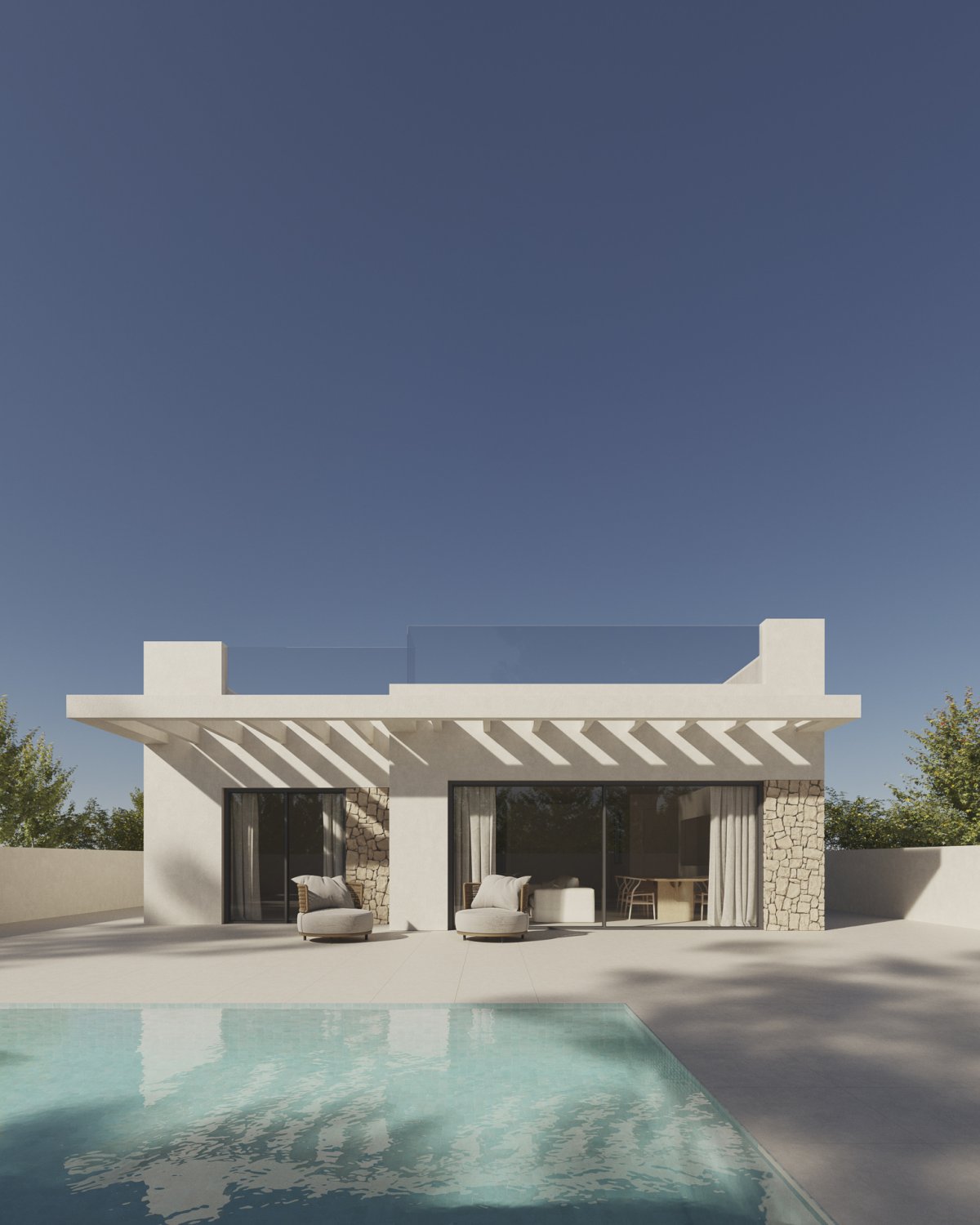 Villa en Polop, Alicante, España 4 dormitorios, 208 m2 No. 163169
