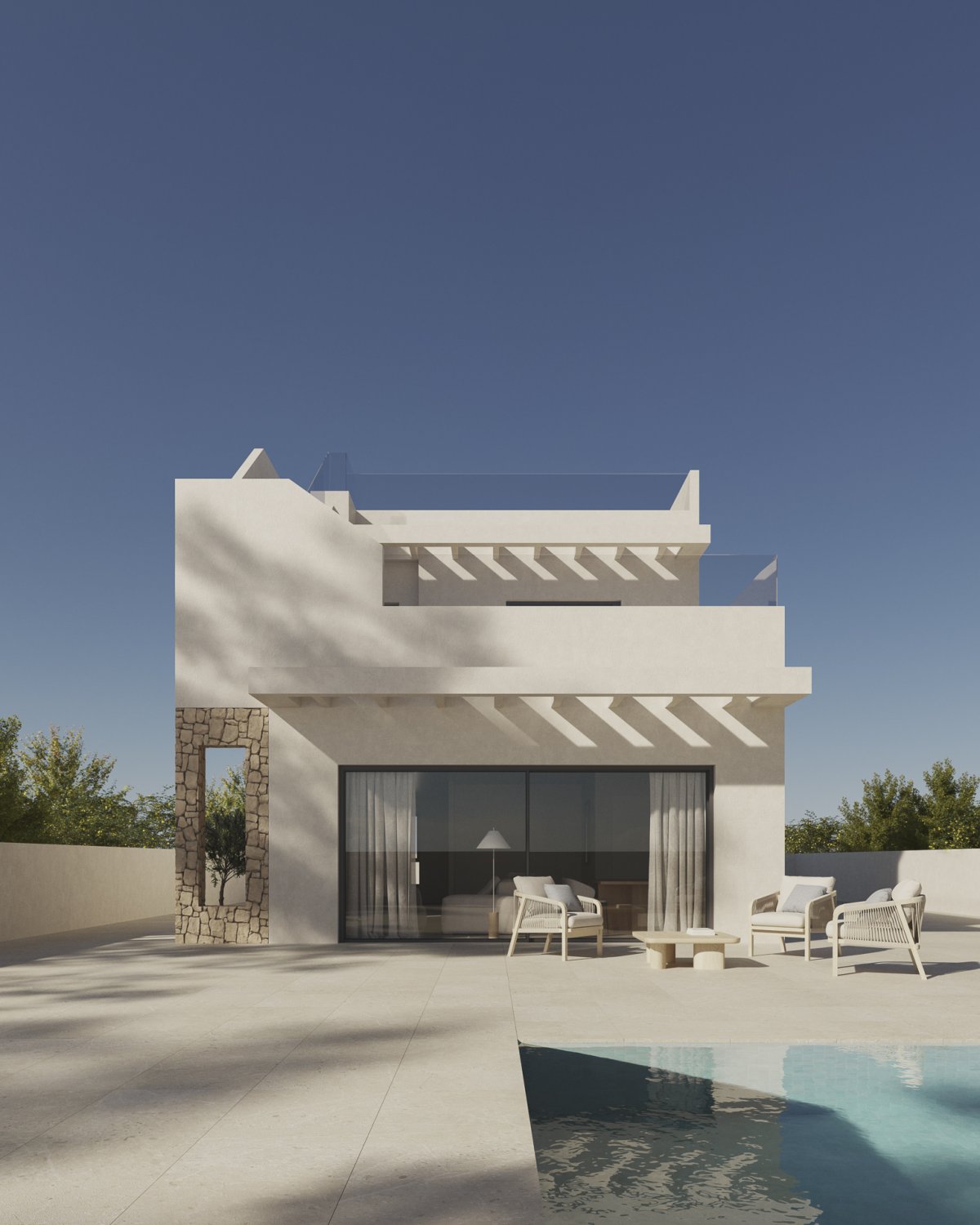 Villa en Polop, Alicante, España 4 dormitorios, 208 m2 No. 163169