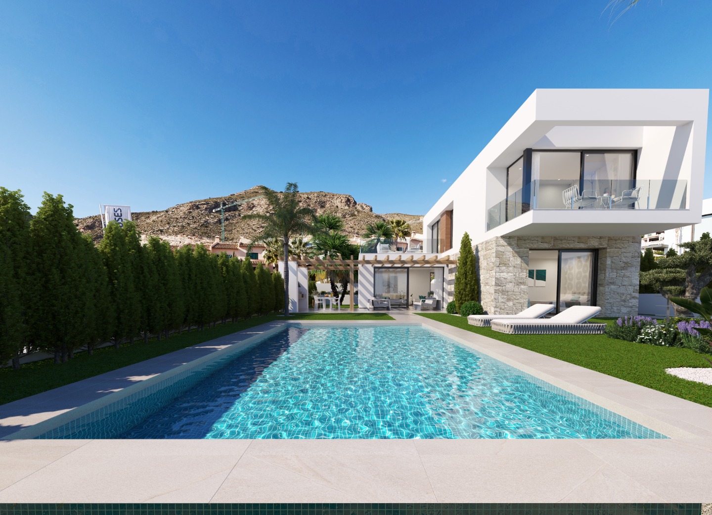 Willa w Finestrat, Alicante, Hiszpania 3 sypialnie, 245 mkw. nr 80887