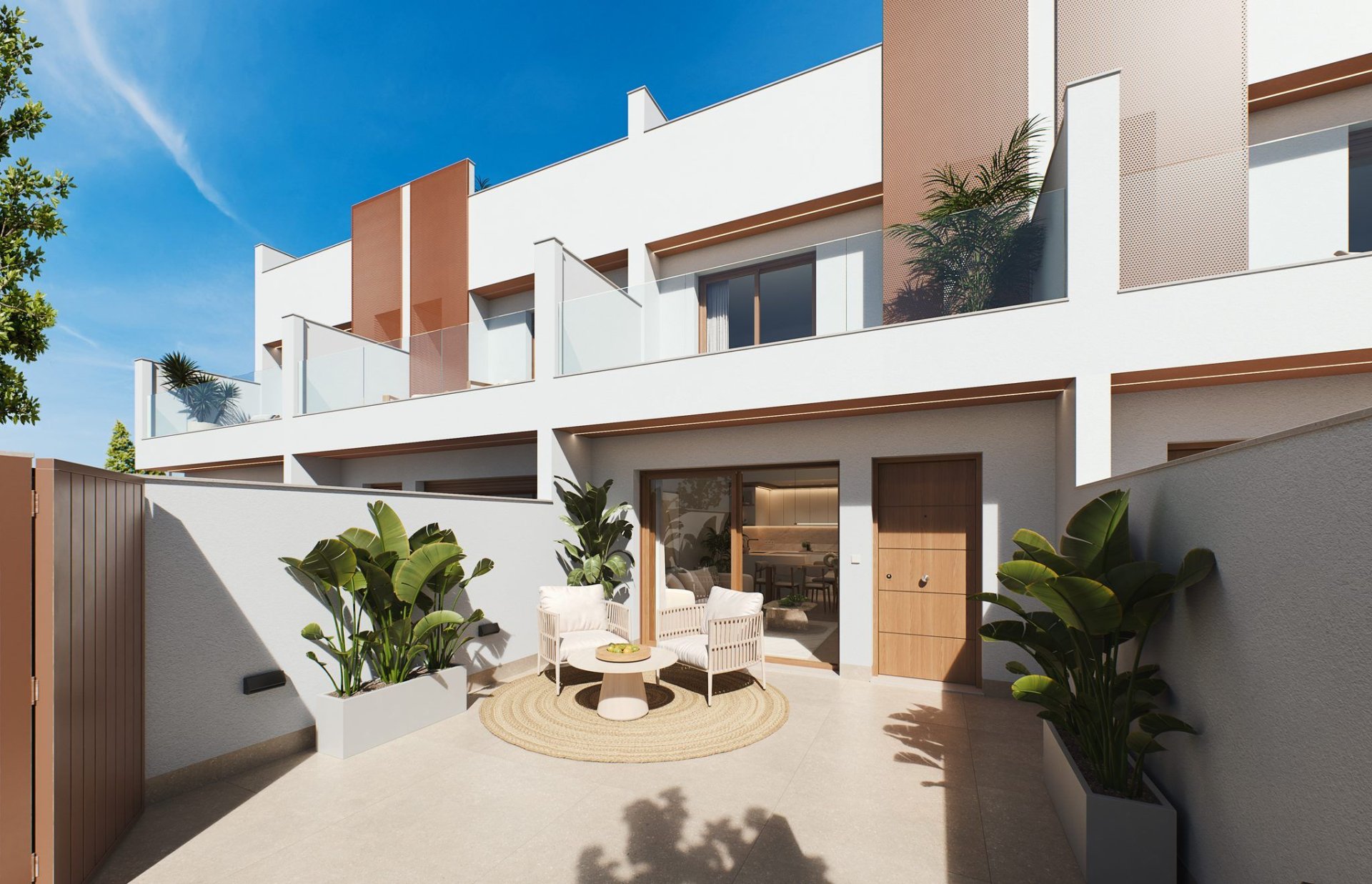 Townhouse in San Pedro del Pinatar, Murcia, Spain 3 bedrooms, 108 sq.m. No. 190799