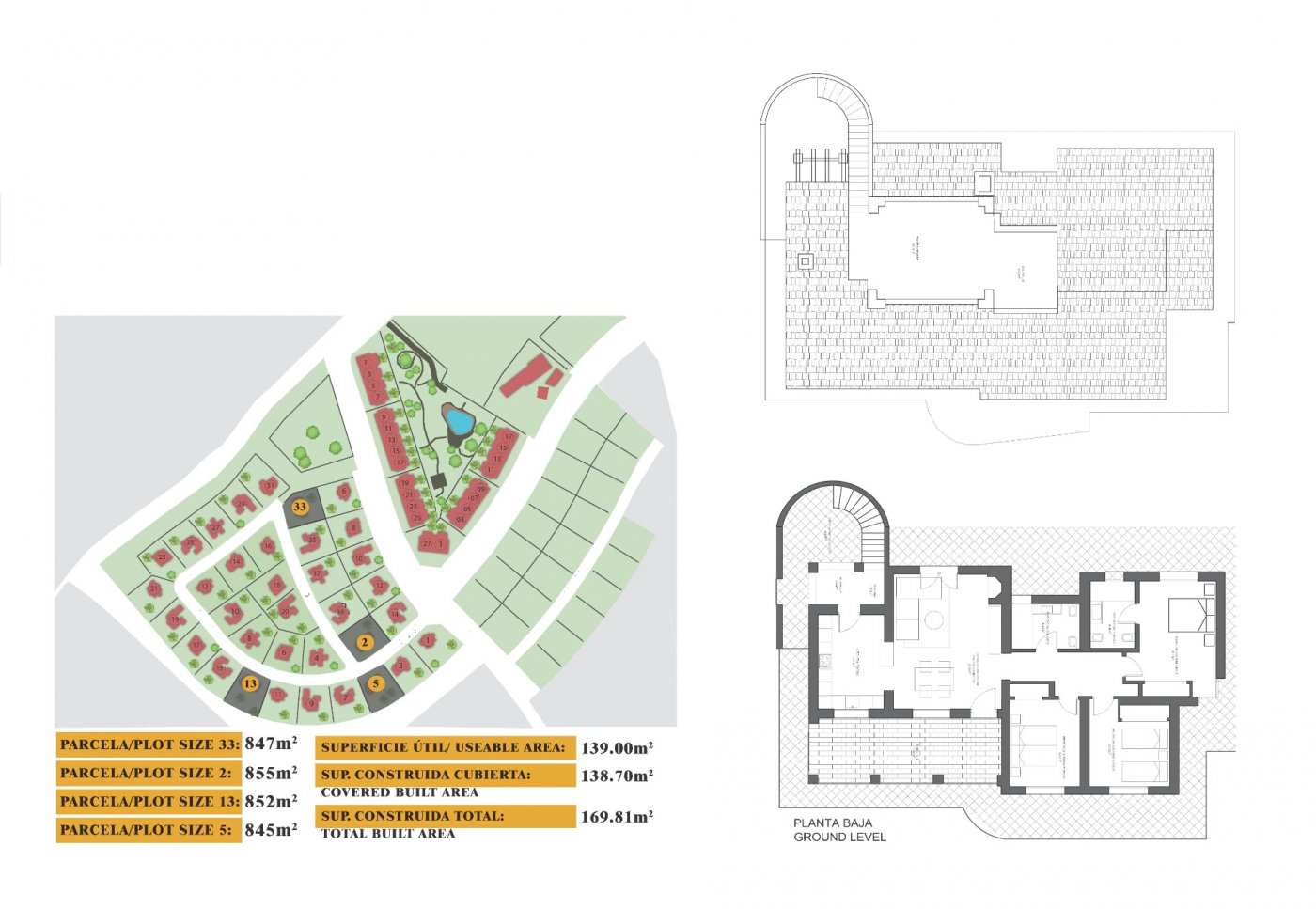Villa in Fuente Alamo, Murcia, Spain 3 bedrooms, 169 sq.m. No. 111427