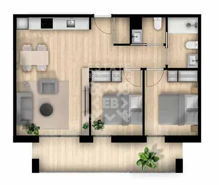 Apartment à Lloret de Mar, Girona, Espagne 3 chambres, 99 m2 No. 168020