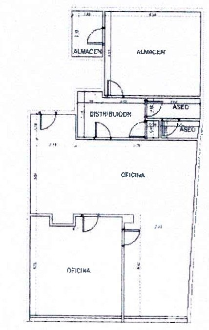 Ofiss Ponferrada, Leon, Spānijā 147 m2 Nr. 184871