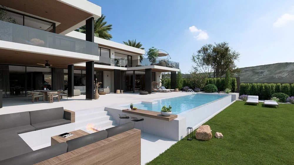 Villa a Murcia, Spagna 4 camere da letto, 415 mq. N° 163968