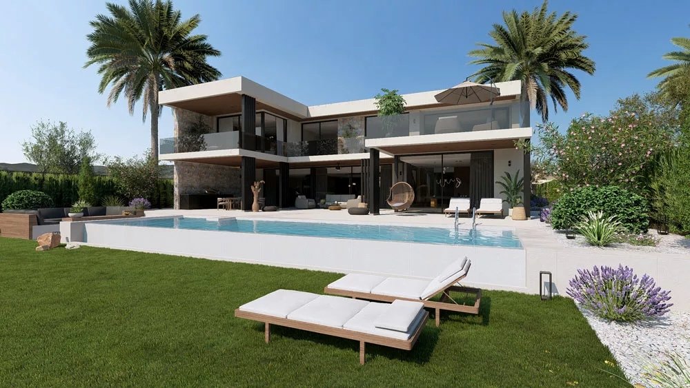 Villa a Murcia, Spagna 4 camere da letto, 415 mq. N° 163968