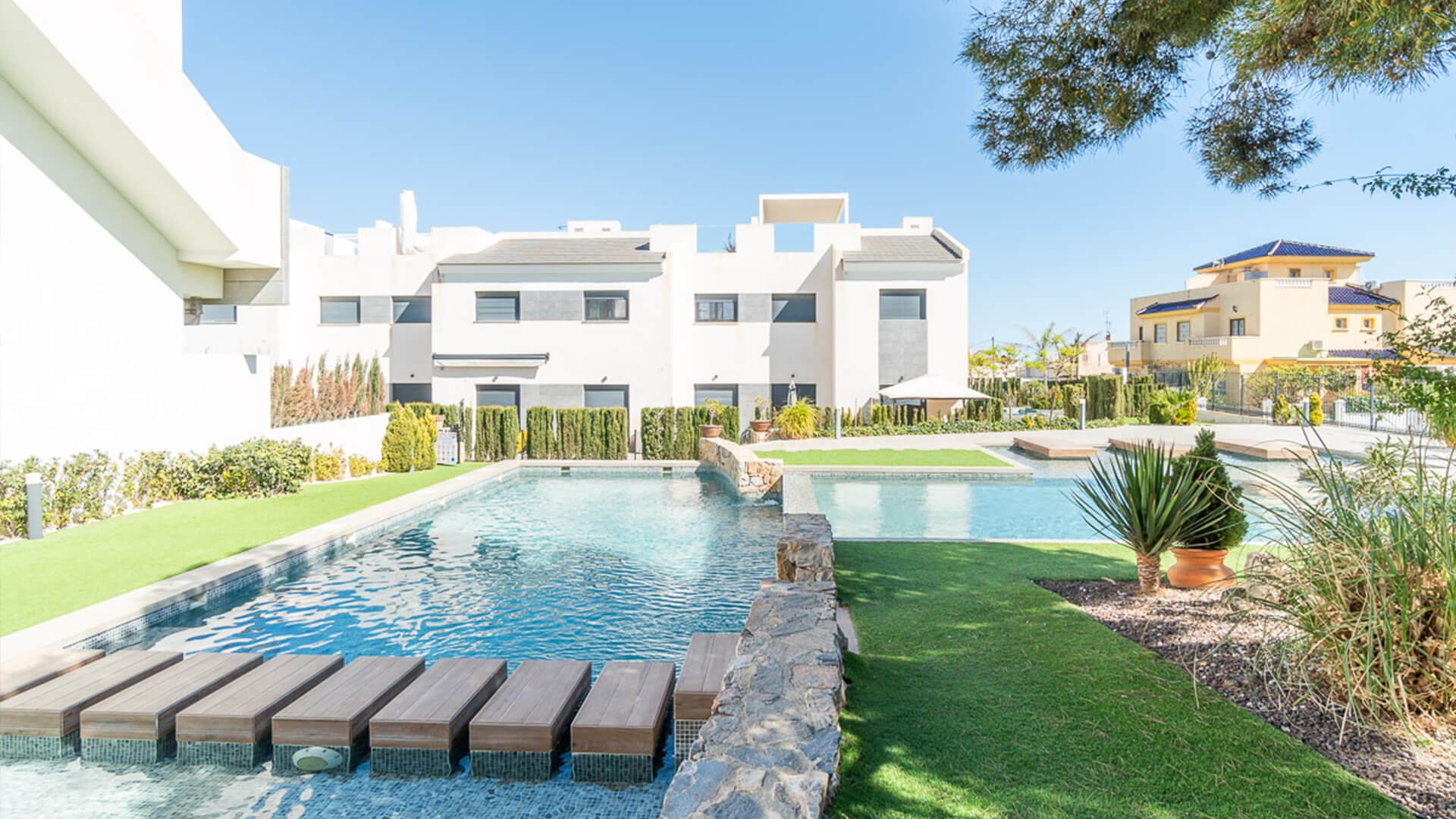 Villa in Balcon de la Laguna, San Pedro del Pinatar, Murcia, Spanien 3 Schlafzimmer, 82 m2 Nr. 154947
