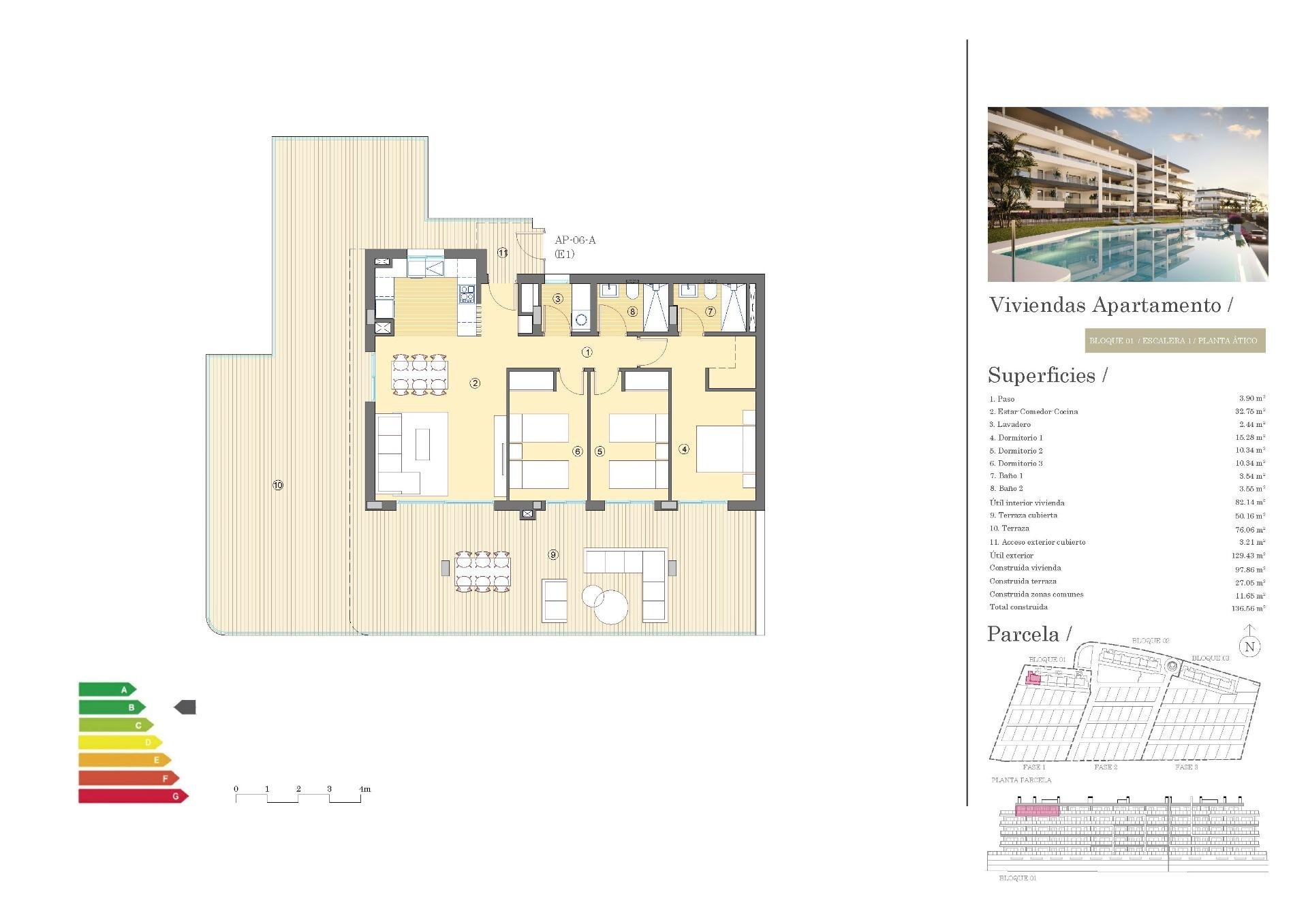 Dzīvoklis San Juan, Alicante, Spānijā 3 istabas, 97 m2 Nr. 180268