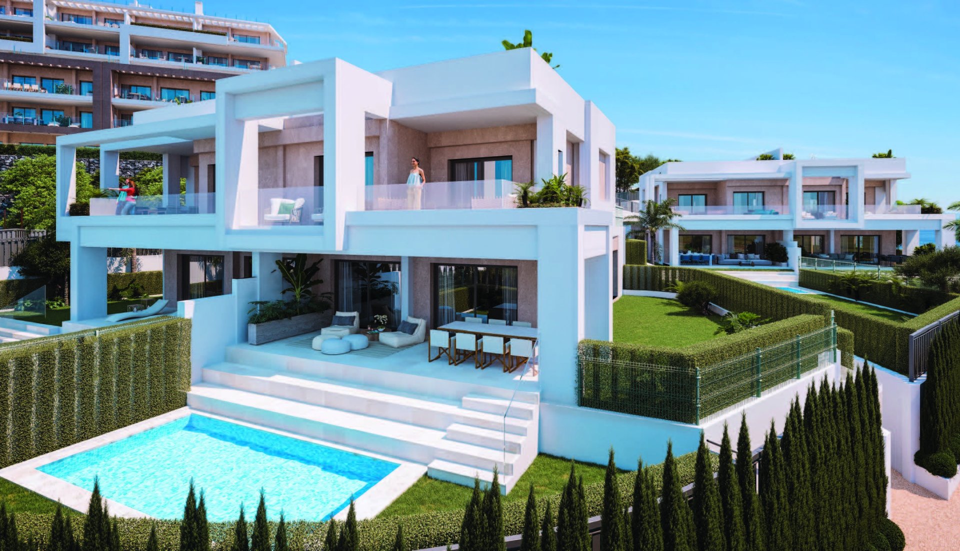 Apartament w Estepona, Malaga, Hiszpania 3 sypialnie, 165 mkw. nr 143950