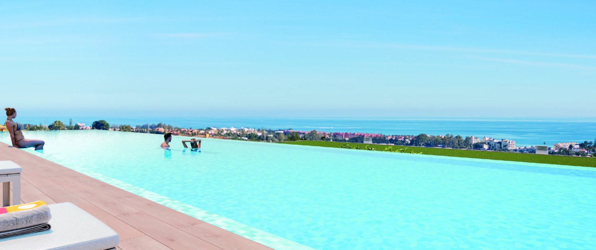 Apartament w Estepona, Malaga, Hiszpania 3 sypialnie, 165 mkw. nr 143950