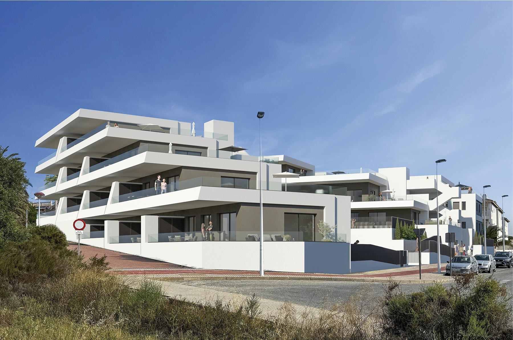 Kattohuoneisto La Marina, Alicante, Espanja 2 makuuhuonetta, 78 m2 No. 145460