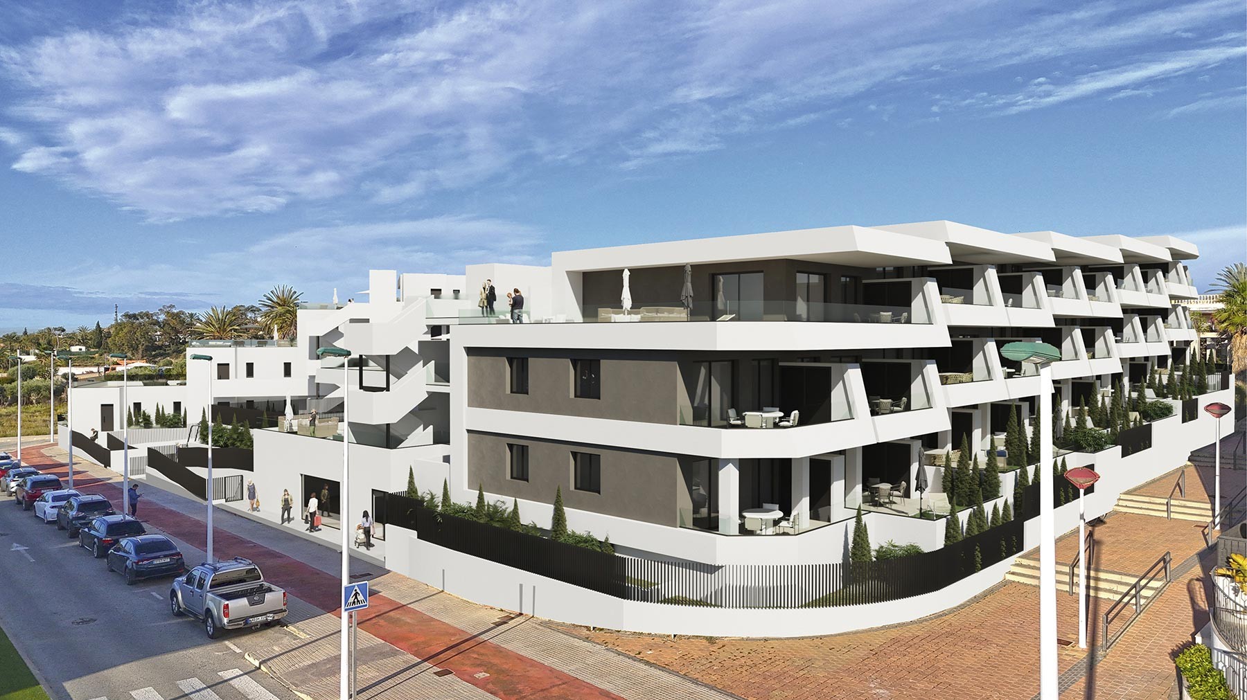 Kattohuoneisto La Marina, Alicante, Espanja 2 makuuhuonetta, 78 m2 No. 145460