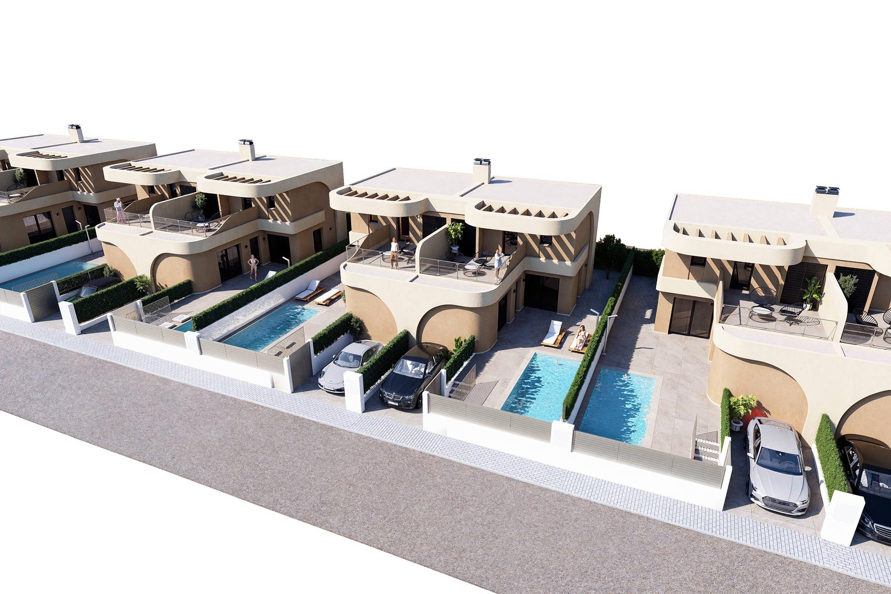 Villa en Daya Nueva, Alicante, España 3 dormitorios, 109 m2 No. 145461