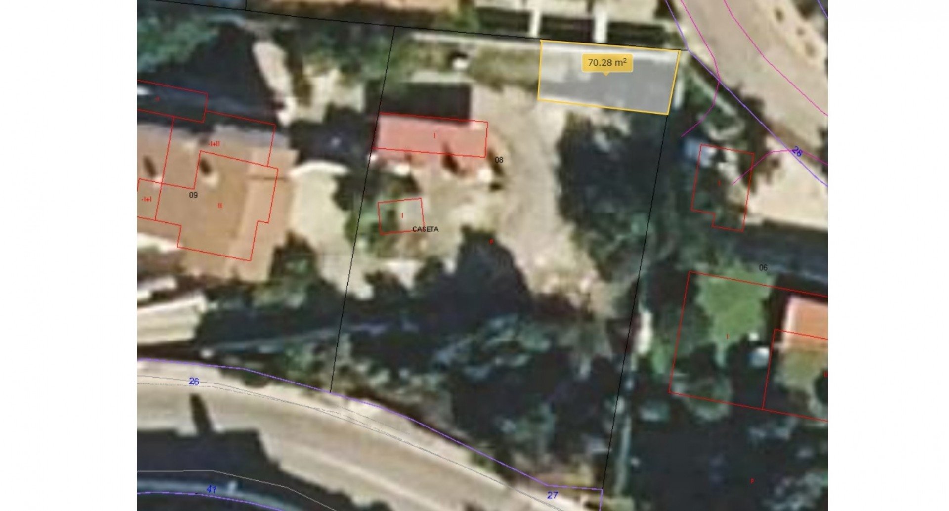 Land in Guadalajara, Spanien 1023 m2 Nr. 186053