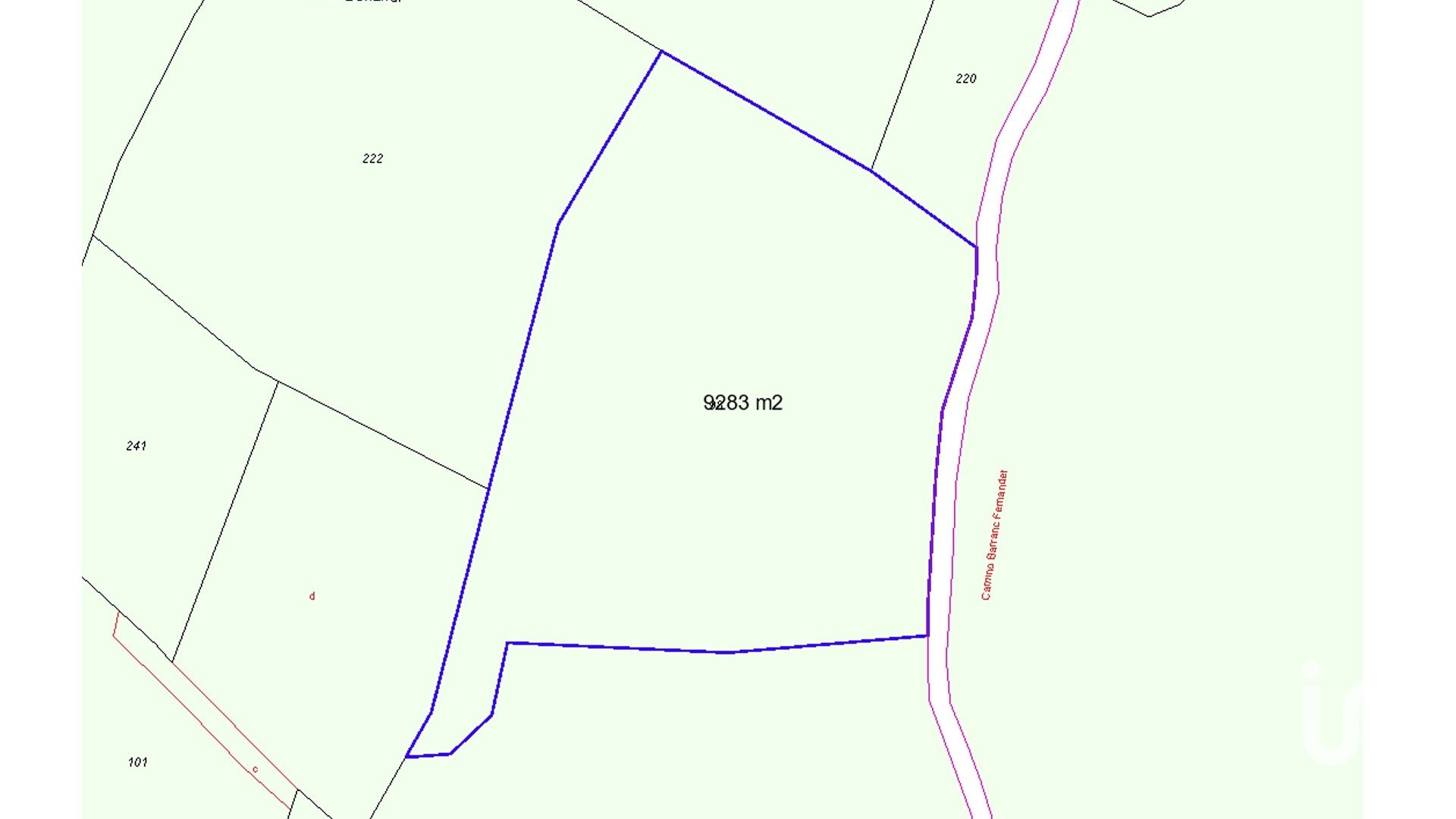 Zemes gabals Agost, Alicante, Spānijā 9238 m2 Nr. 186058