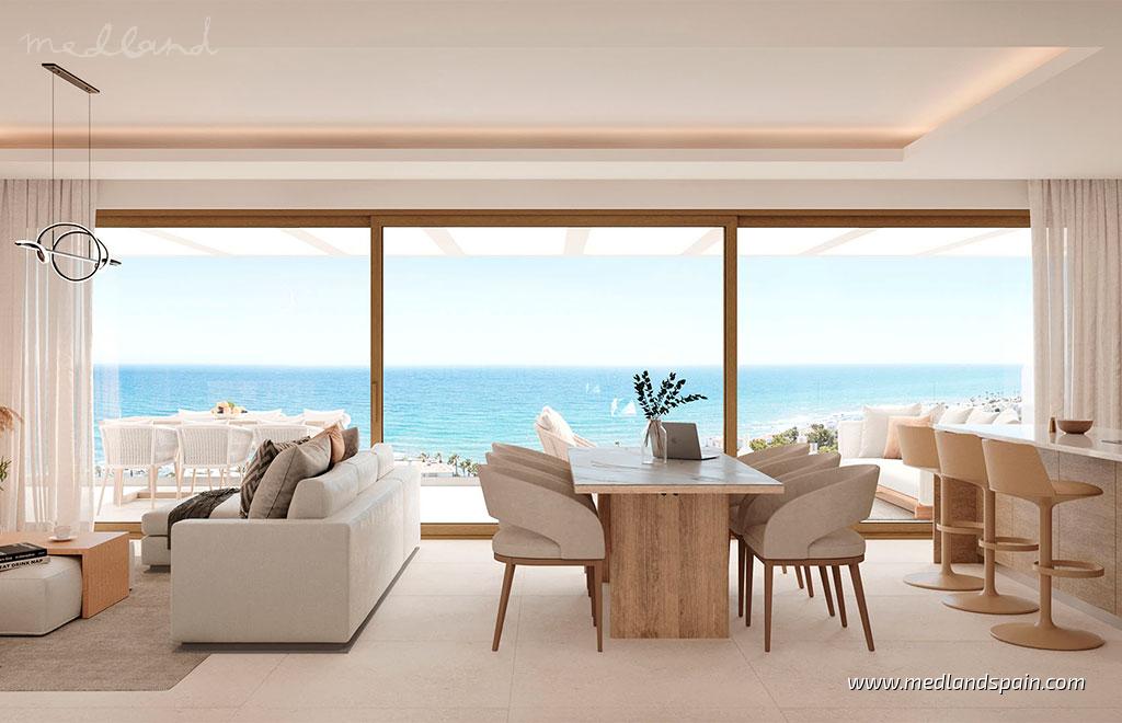 Apartamento en Mijas Costa, Málaga, España 3 dormitorios, 110 m2 No. 182640