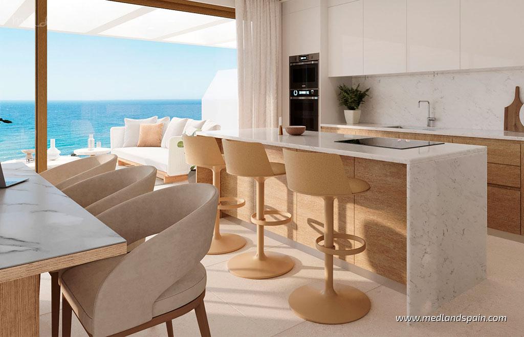 Apartamento en Mijas Costa, Málaga, España 2 dormitorios, 110 m2 No. 182641
