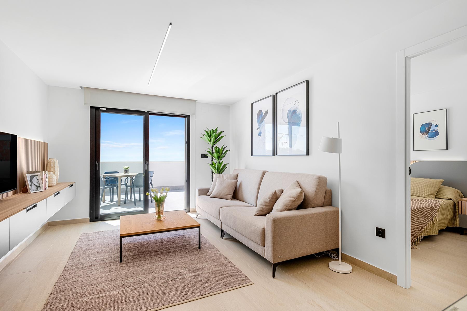 Apartament w Guardamar del Segura, Alicante, Hiszpania 2 sypialnie, 64 mkw. nr 154739