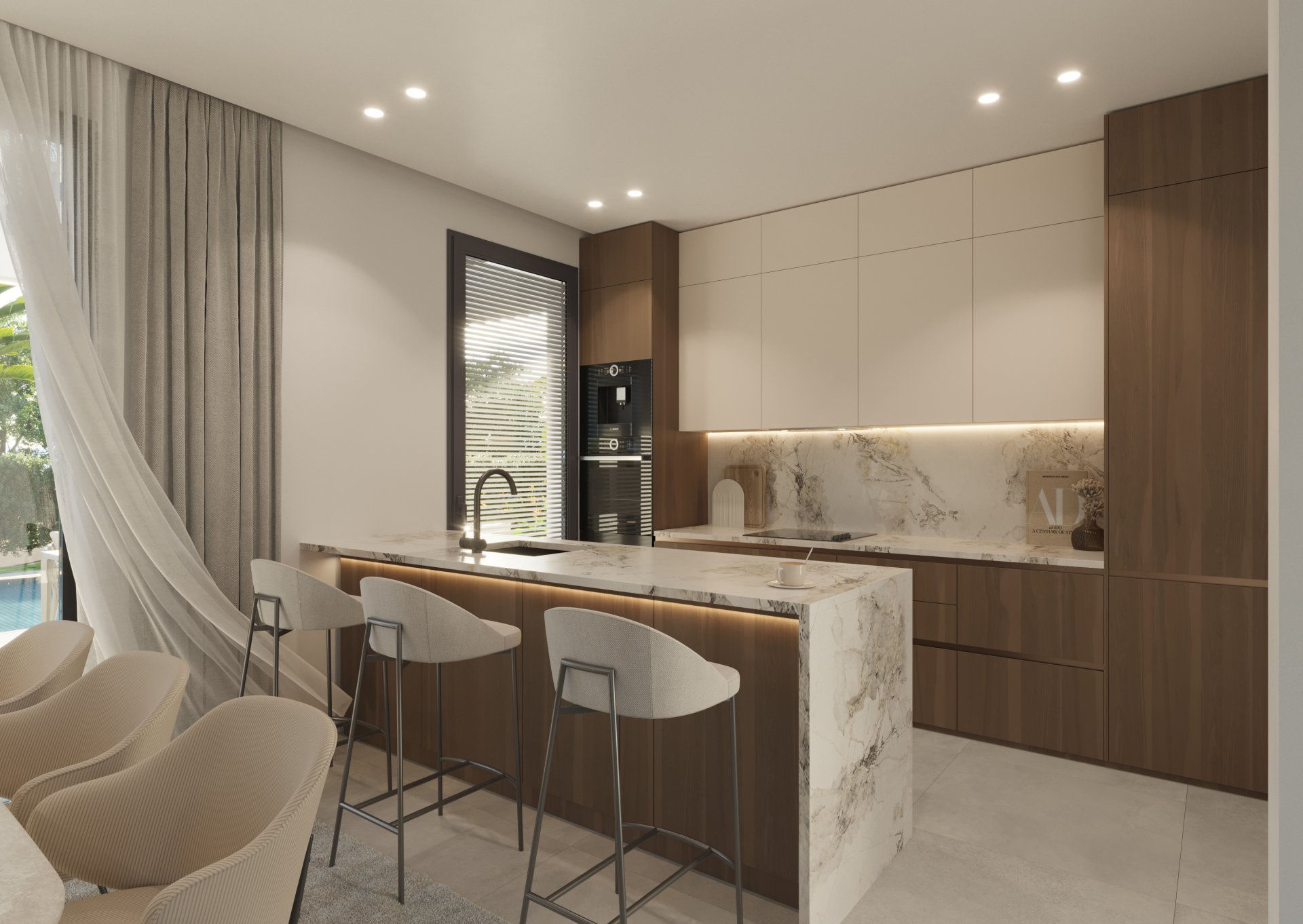 Villa Finestrat, Alicante, Spānijā 4 istabas, 322 m2 Nr. 164057