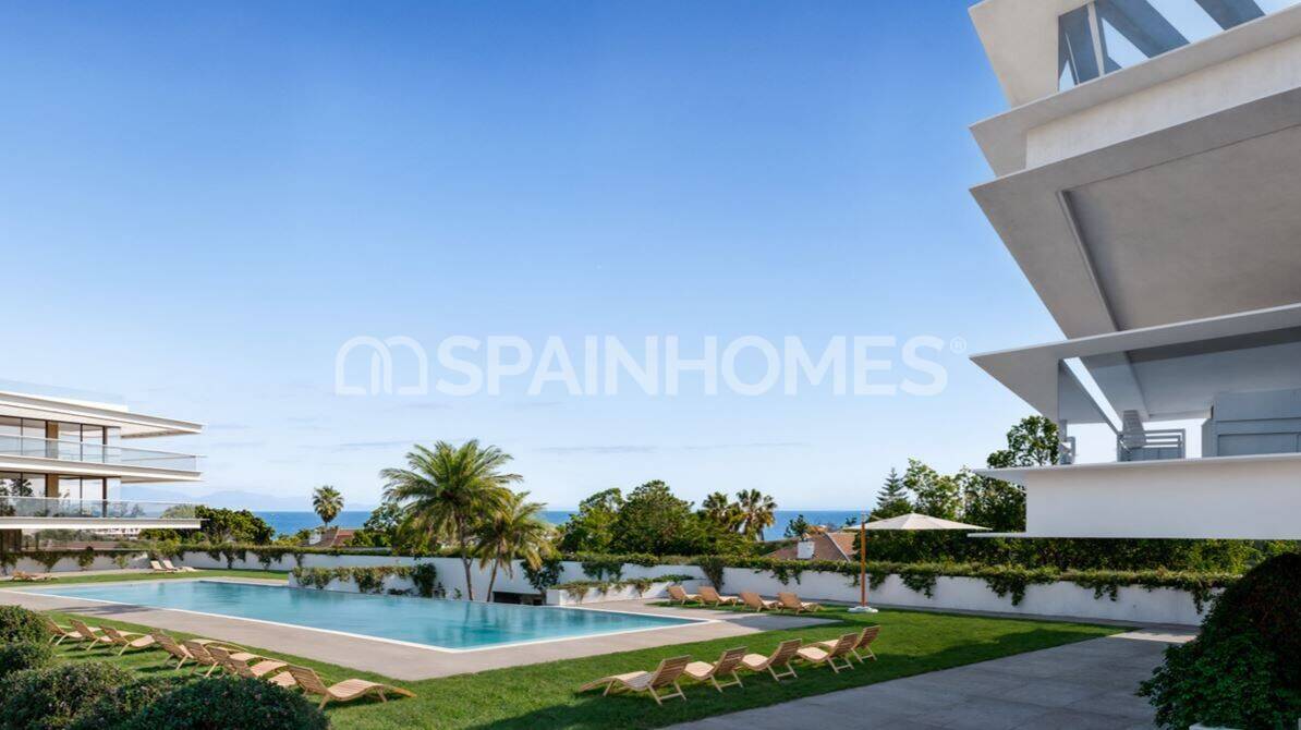Takvåning i Manilva, Malaga, Spanien 2 sovrum, 58 kvm. Nr. 160613