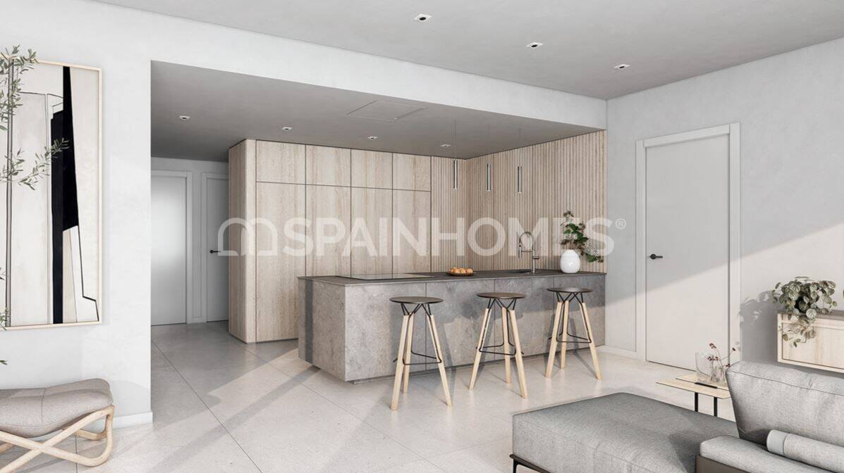 Takvåning i Manilva, Malaga, Spanien 2 sovrum, 58 kvm. Nr. 160613