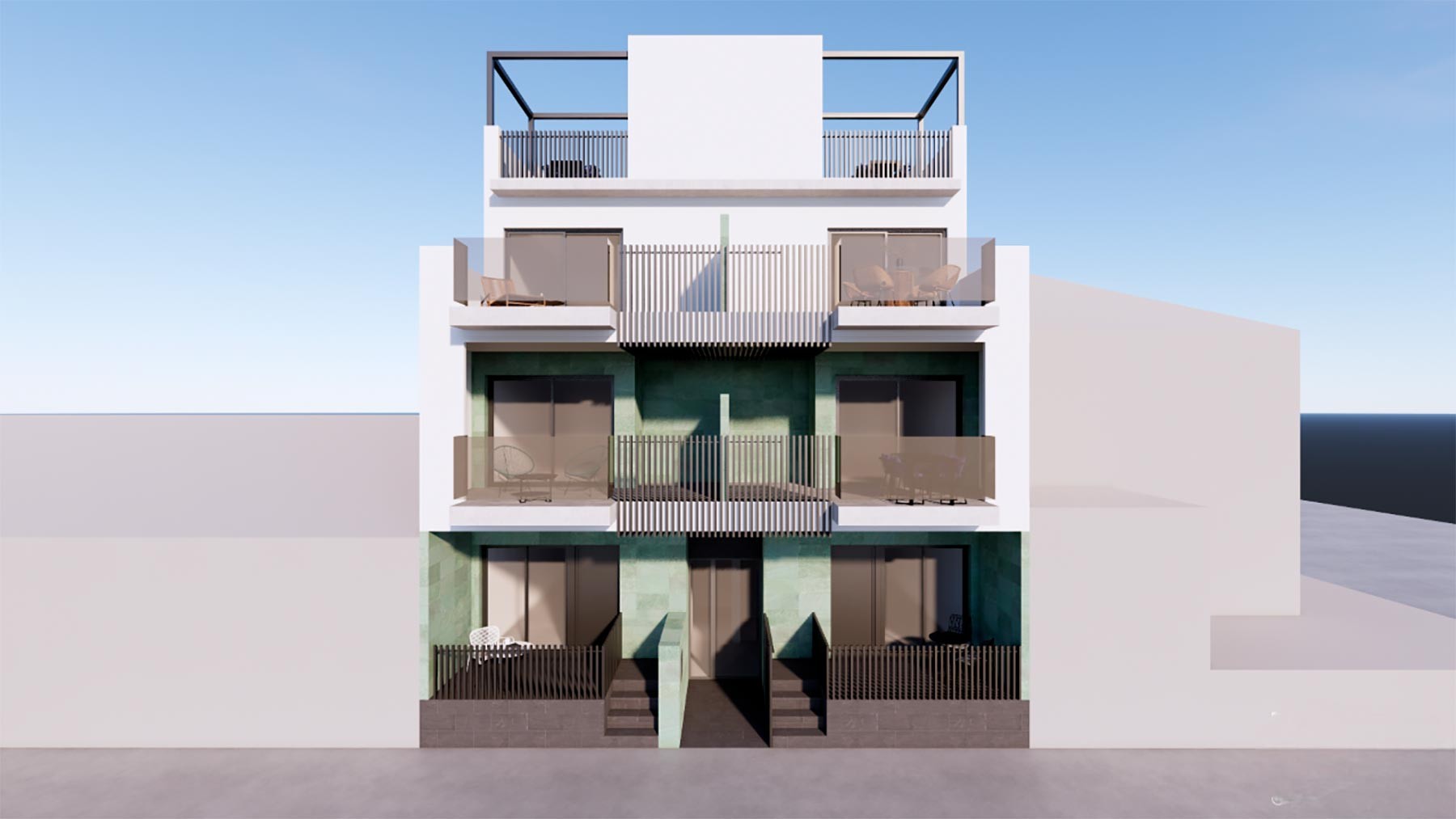 Apartment à Pilar de la Horadada, Alicante, Espagne 2 chambres, 55 m2 No. 139609