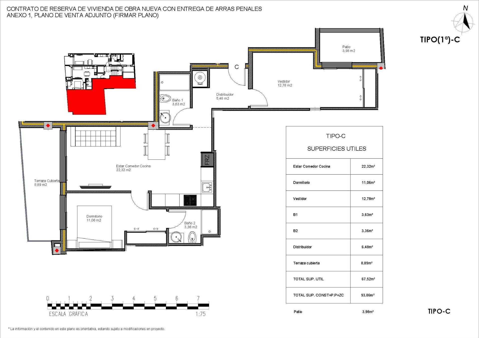 Huoneisto Alicante, Espanja 2 makuuhuonetta, 93 m2 No. 187341