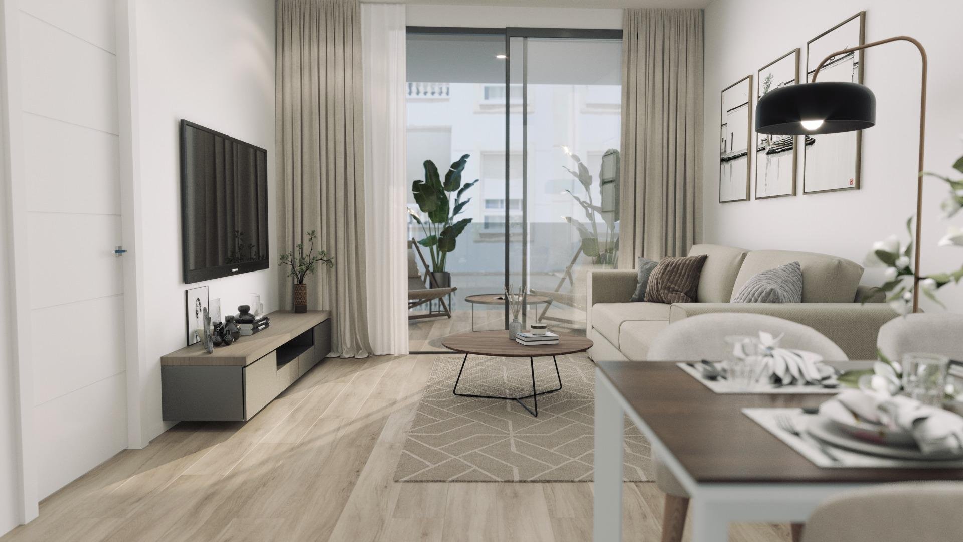 Huoneisto Alicante, Espanja 2 makuuhuonetta, 93 m2 No. 187341